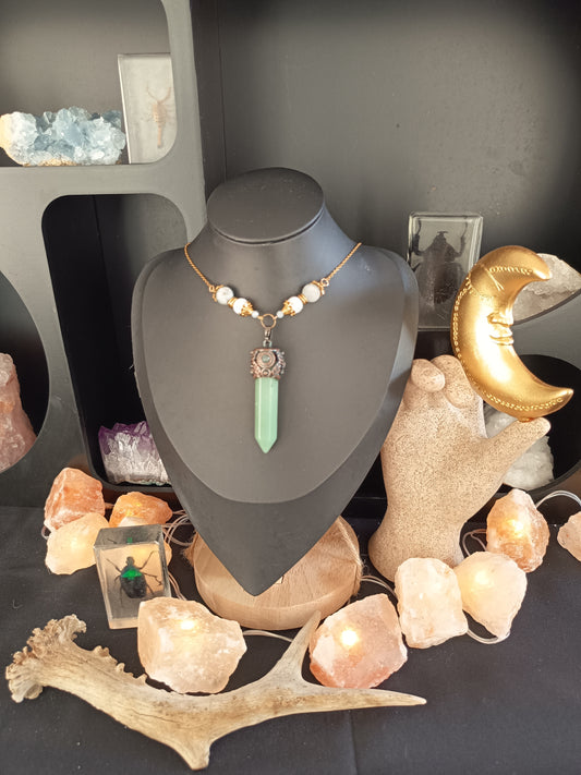 Collier "Forêt céleste"