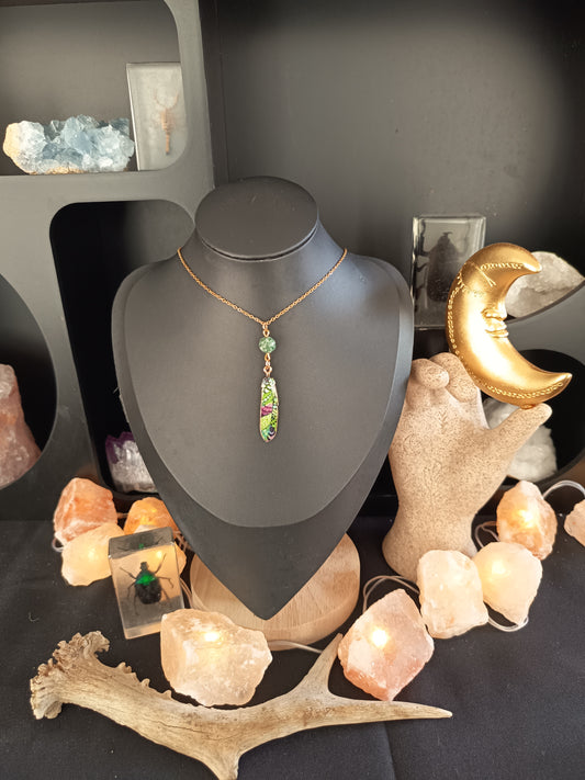 Collier "Chant végétal"