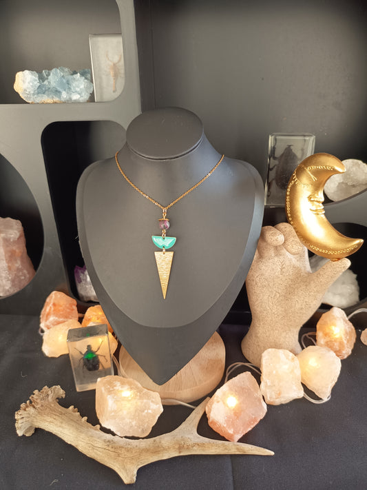 Collier "Flamme de vie"