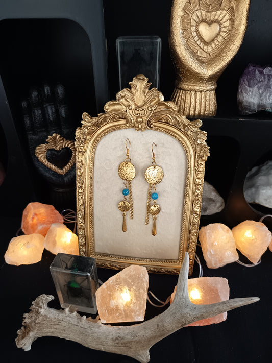 Boucles d'oreilles "Astre pur"