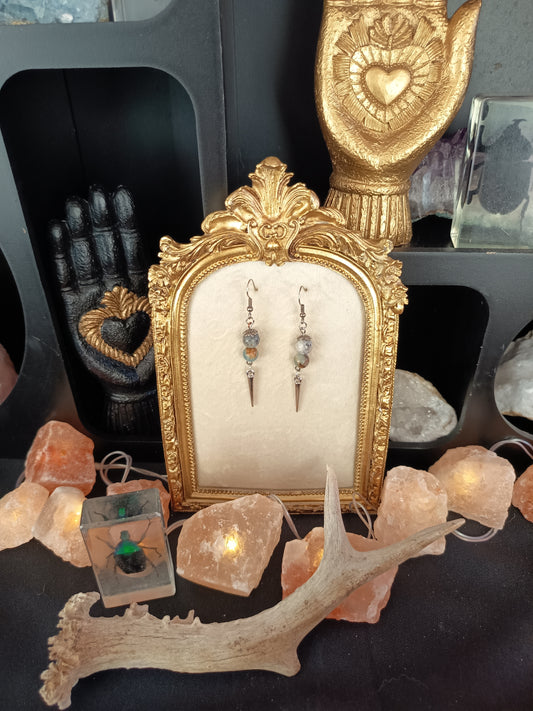 Boucles d'oreilles "Cristal des songes"