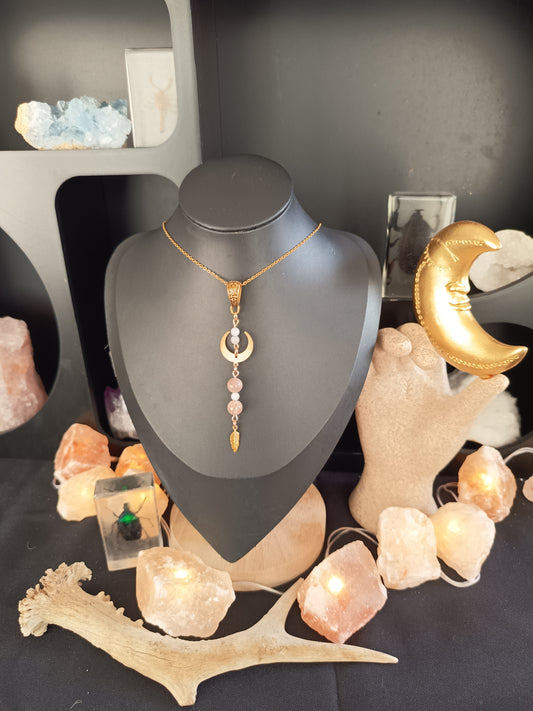 Collier "L'aube dorée"