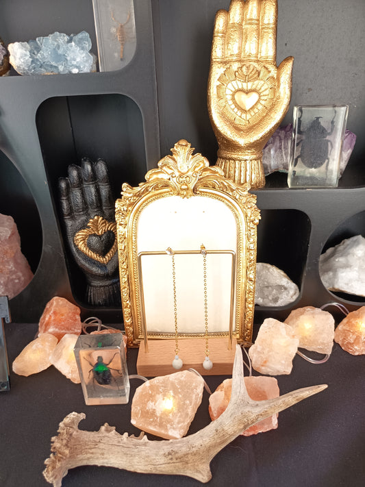 Boucles d'oreilles "Sirène sauvage"