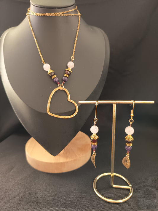 Parure "Coeur des Éthers"