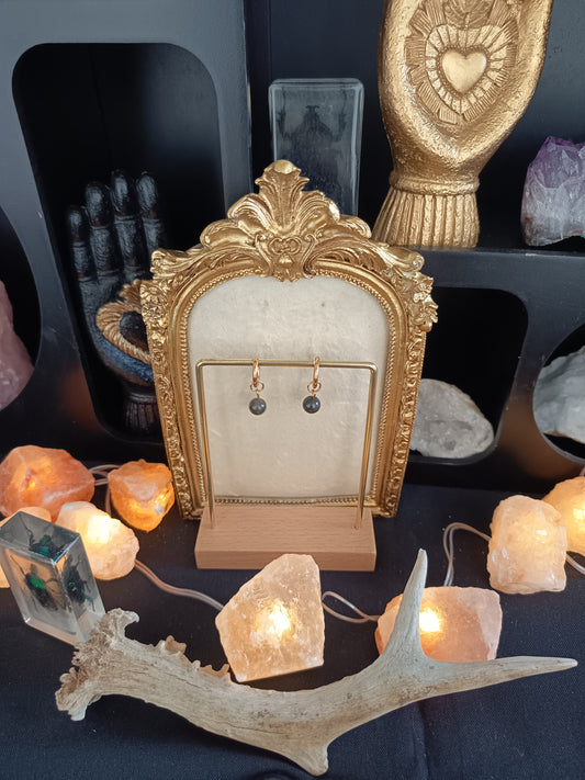 Boucles d'oreilles "Astres purs"